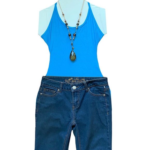 Premium Wax Jeans , Skinny Jeans , Slim Fit Denim Jeans , Dark Wash Denim Jeans - Picture 5 of 12